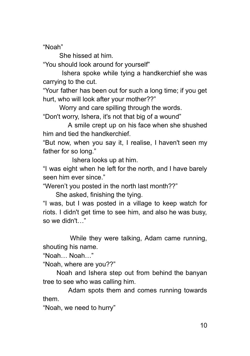 Arduina by Adrian Galarza, Prologue I, printed page 10