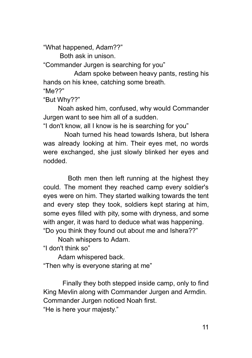 Arduina by Adrian Galarza, Prologue I, printed page 11