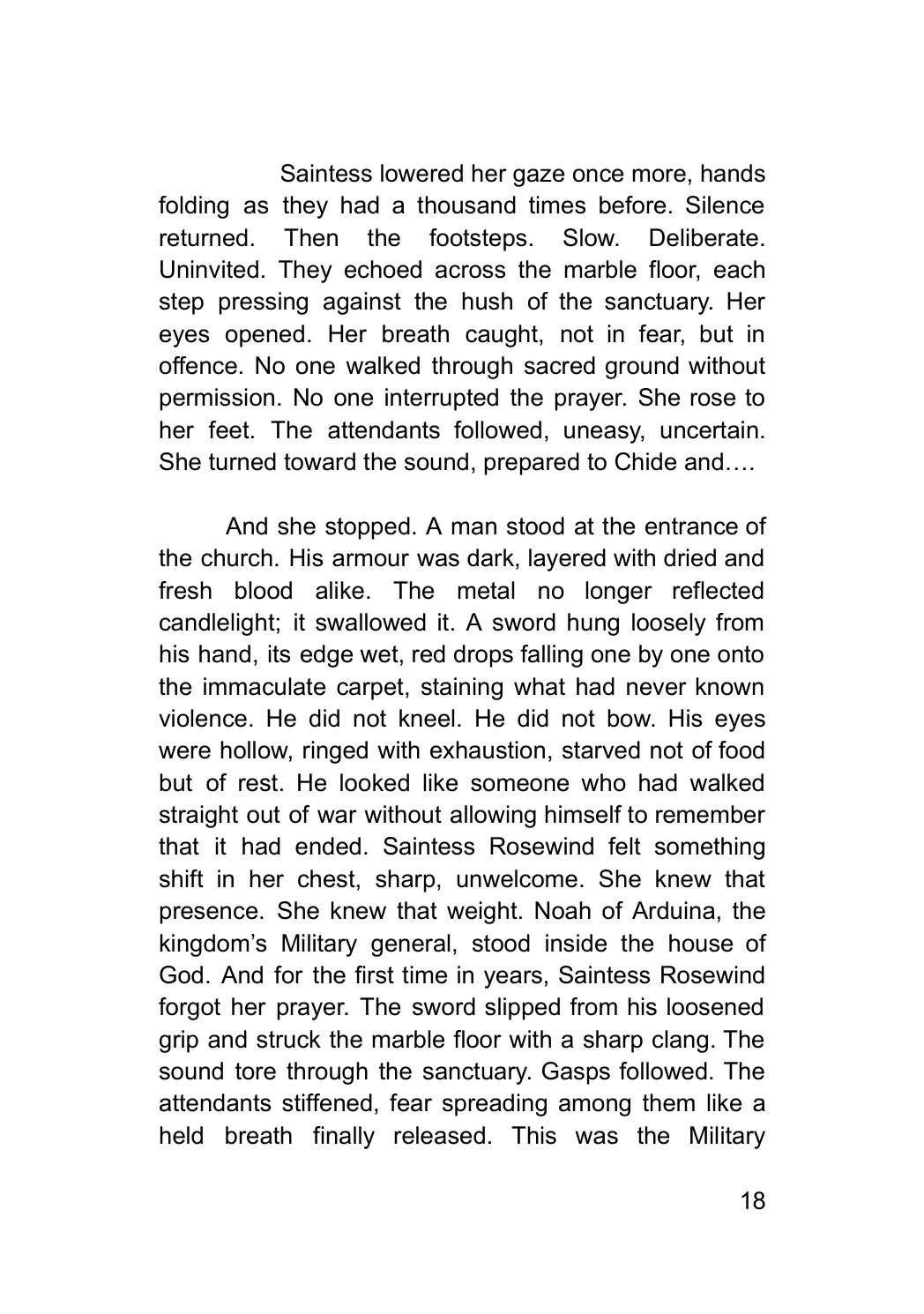 Arduina by Adrian Galarza, Chapter 1, printed page 18