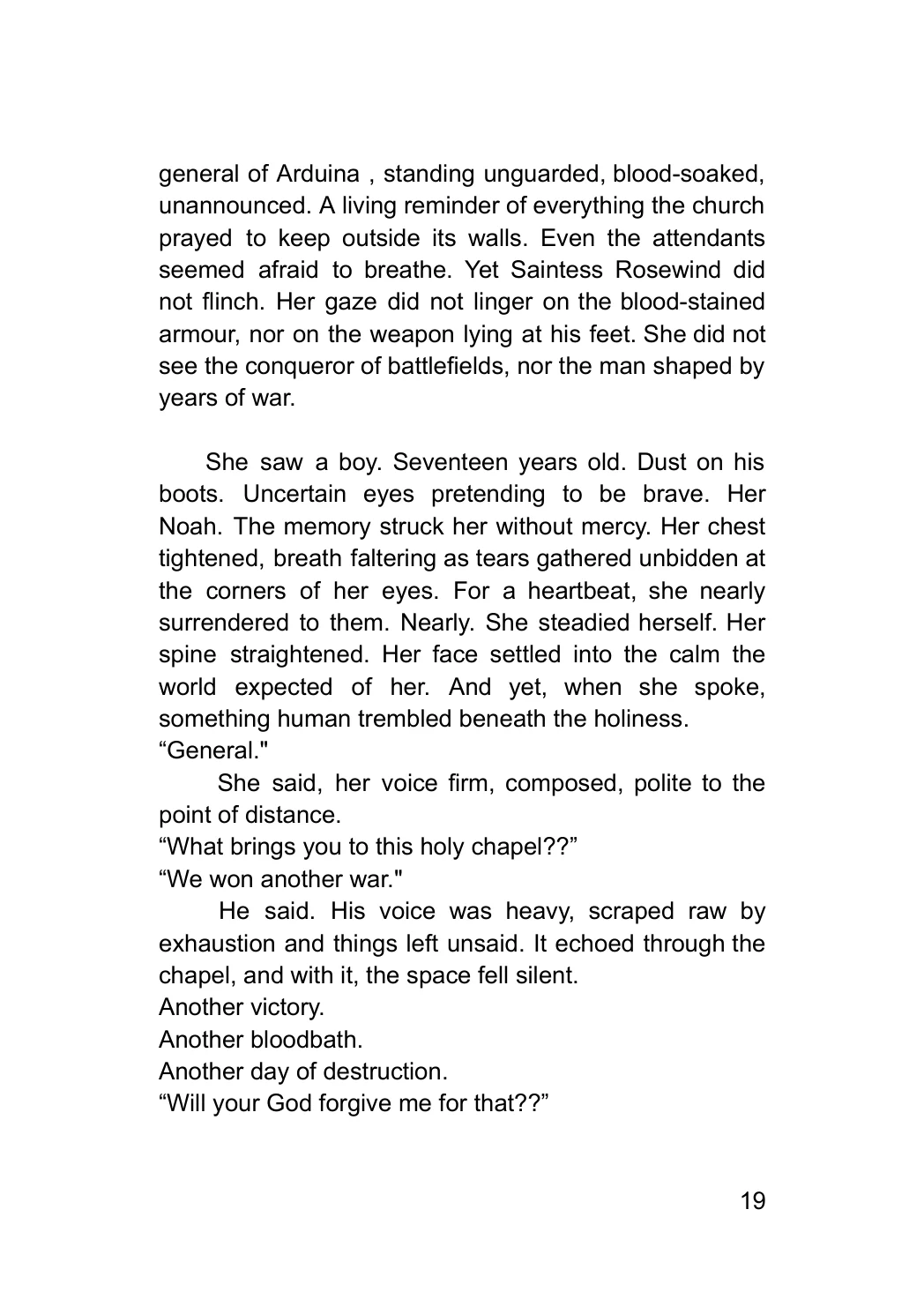 Arduina by Adrian Galarza, Chapter 1, printed page 19